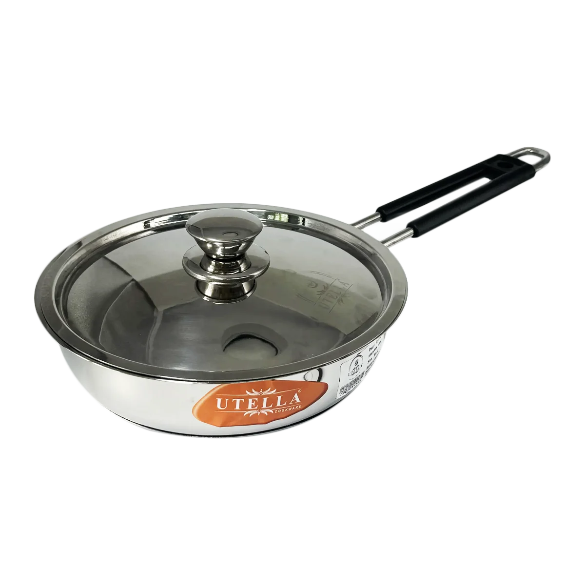 Utella - Stainless Steel Sandwich Bottom Frypan Size 1 | 1 Each