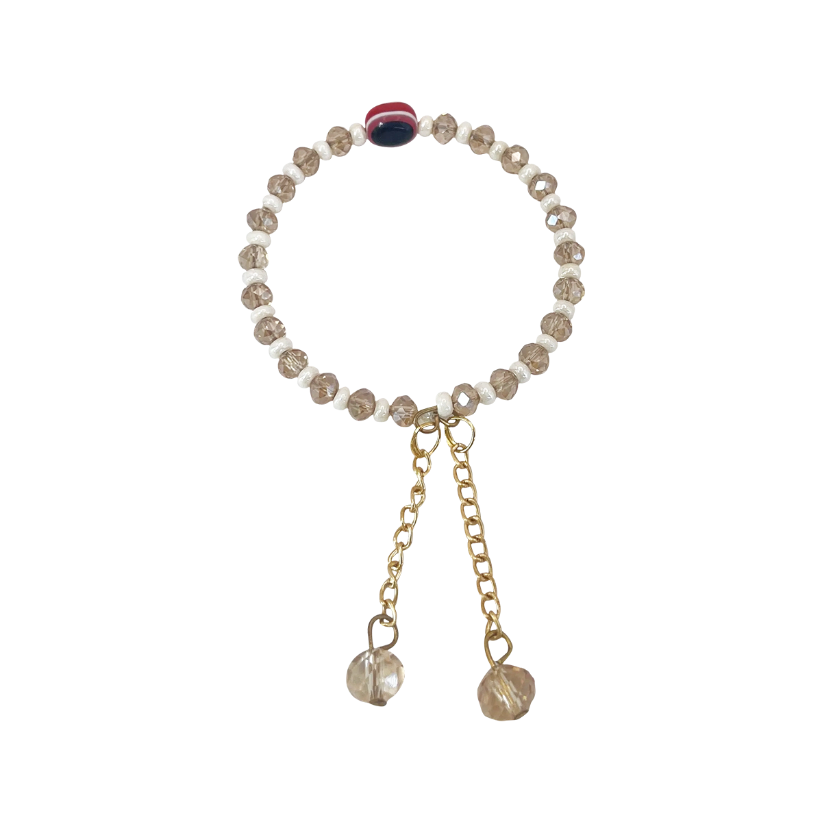 Grocerz - Evil Eye Assorted Beaded Lumba Rakhi Bracelet No9252 | 1 Each
