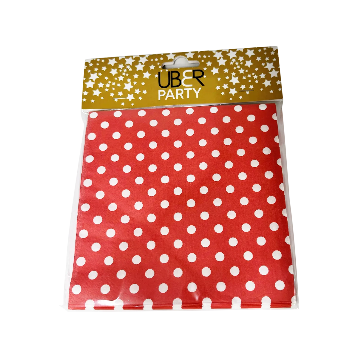 Uber - Napkins Assorted Color Dotted UB256 | 20 Pack