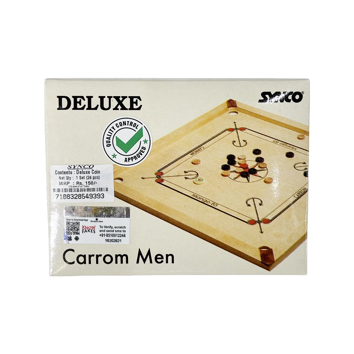 Carrom Man - Coin Deluxe | 1 Pack