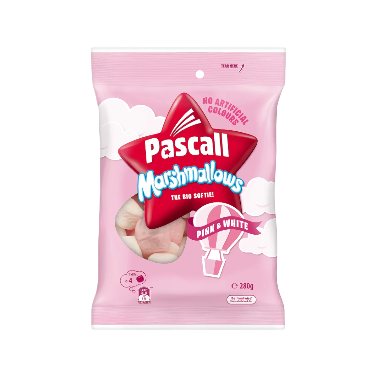 Pascall - Pink And White Marshmallows | 280g