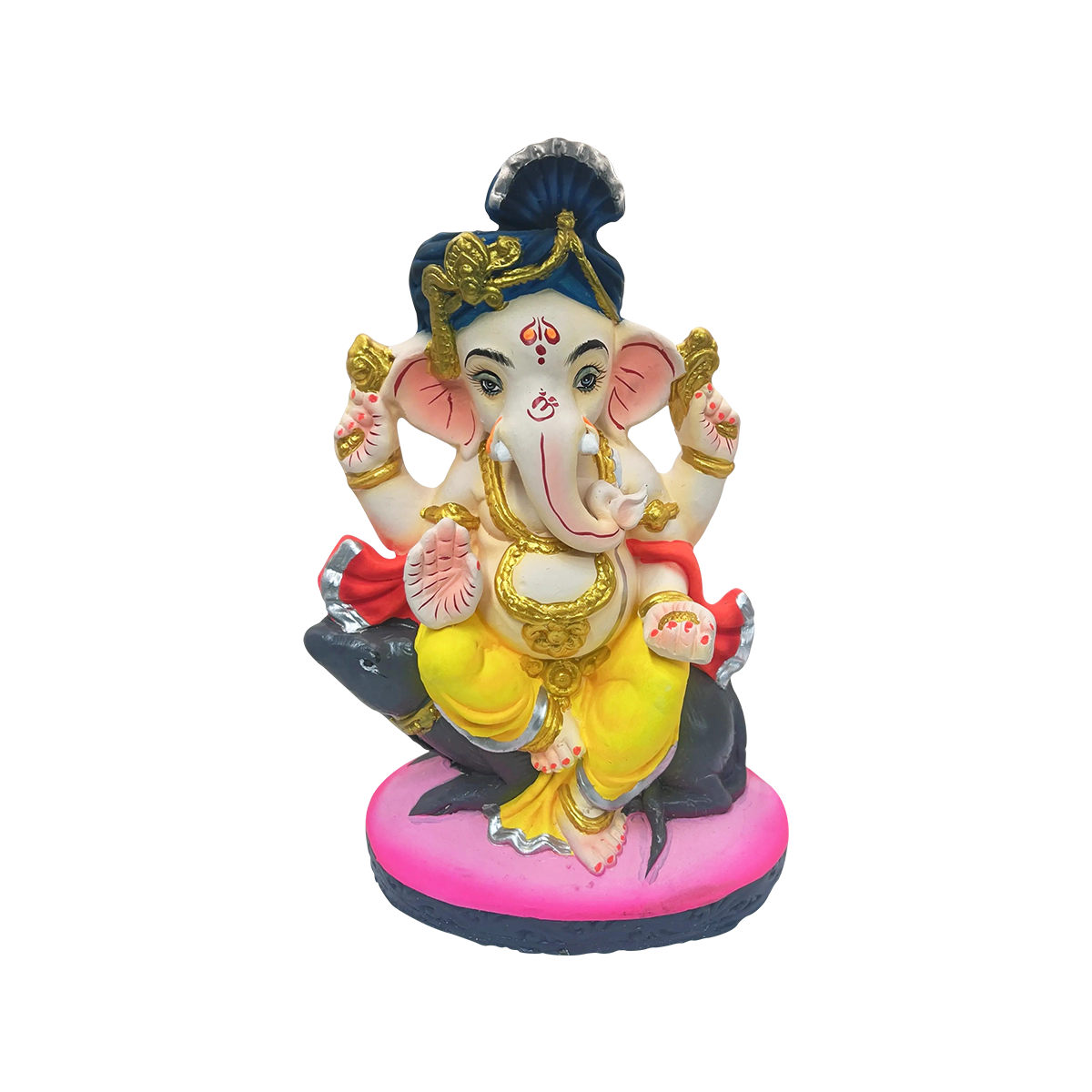 Maira's Kitchen - Ganesh Ji Idol 12" G011-12 Eco Friendly Assorted Ganapathi Bappa | 1 Each