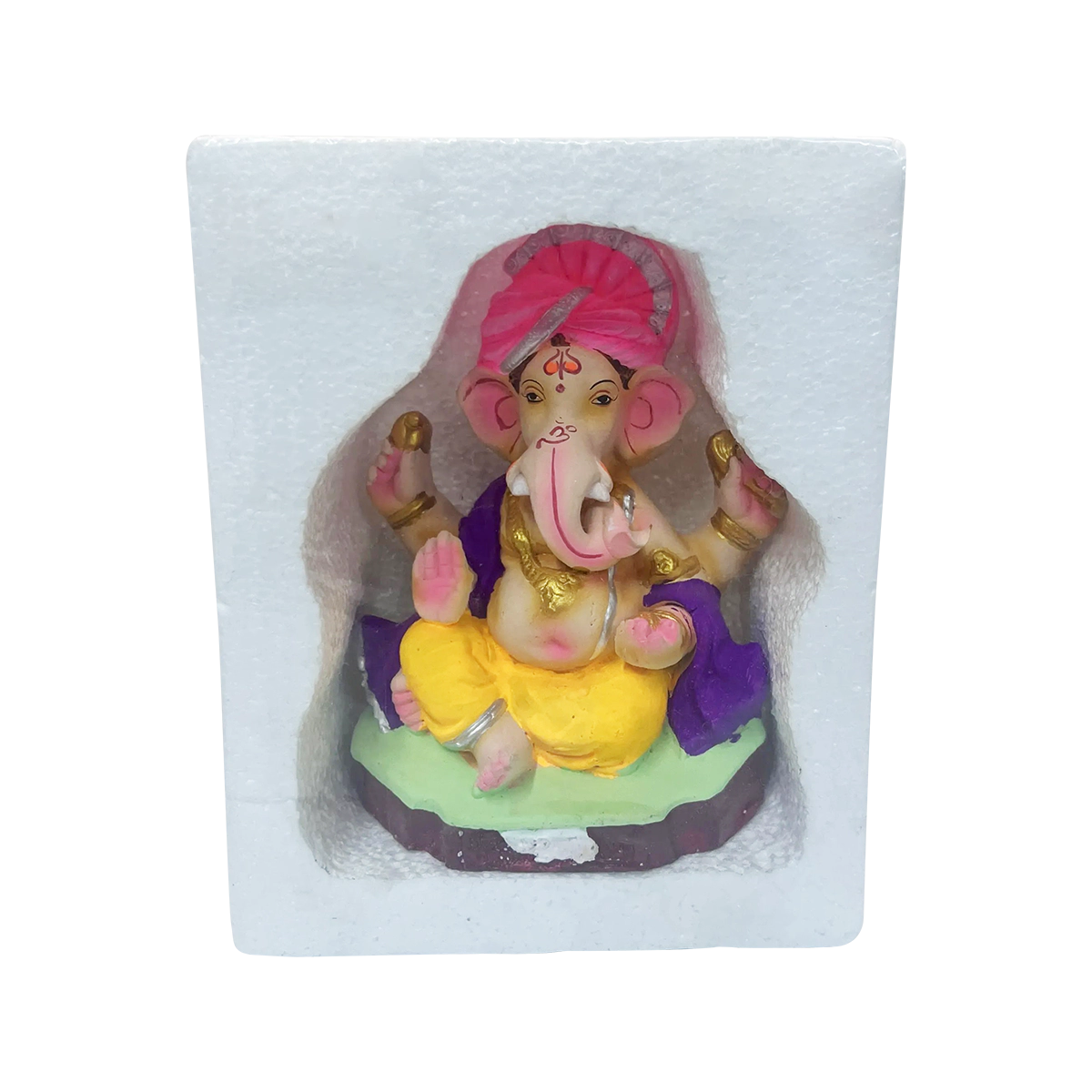 Maira's Kitchen - Ganesh Ji Idol 6" G003 Eco Friendly Ganapathi Bappa | 1 Each
