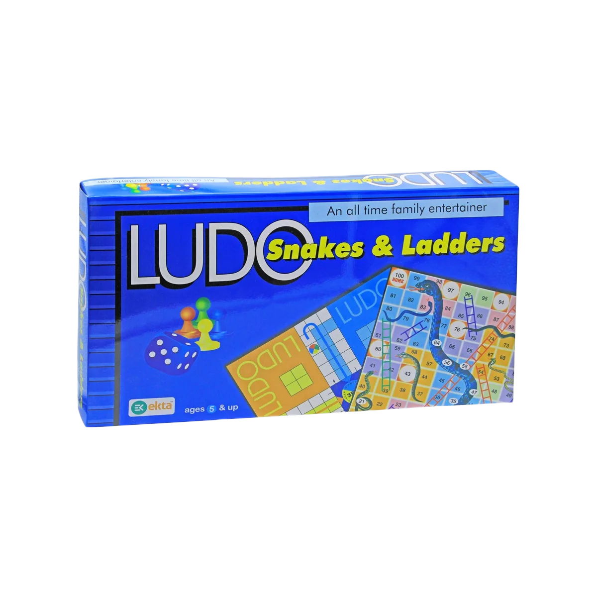Ekta - Ludo Snakes & Ladders | 1 Pack
