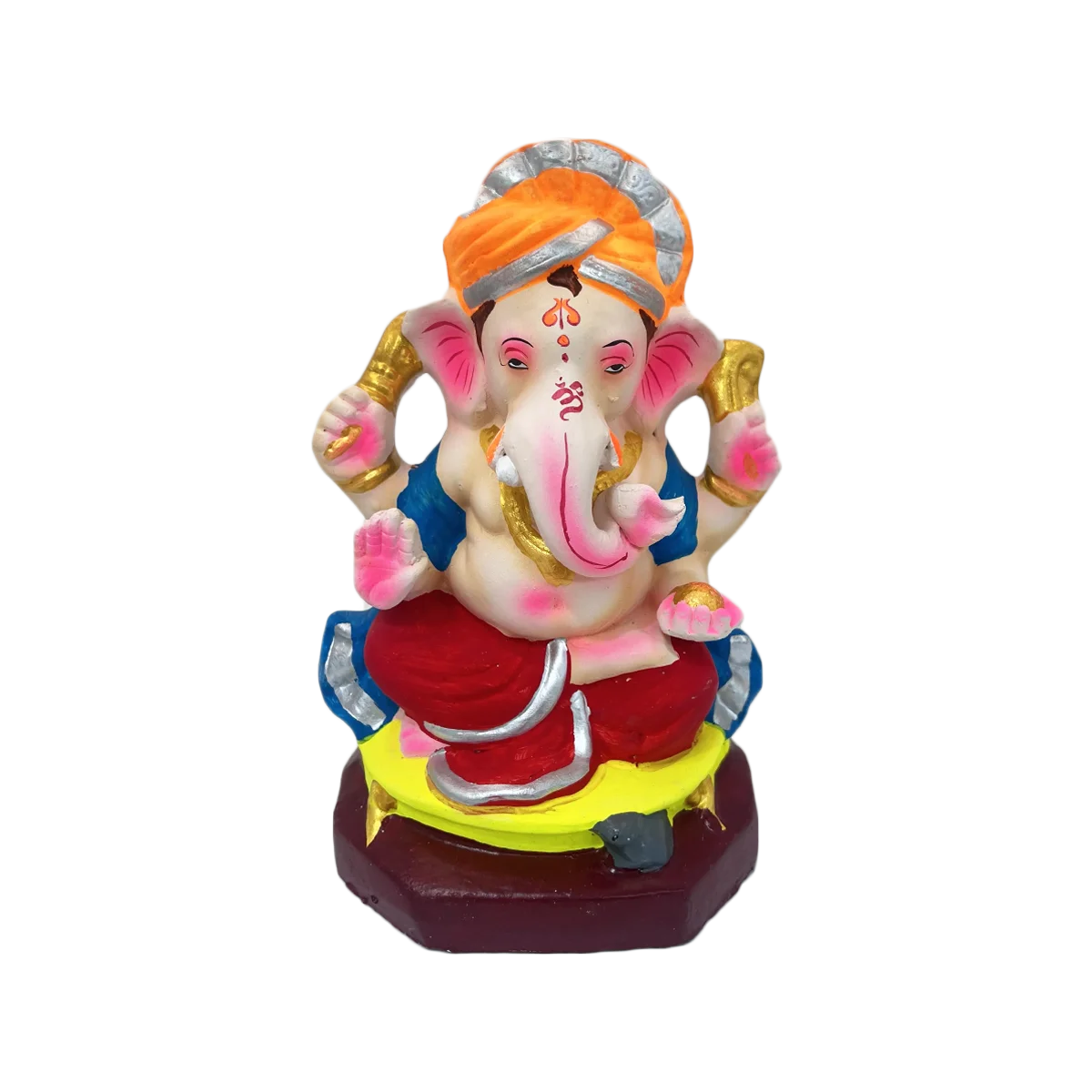 Maira's Kitchen - Ganesh Ji Idol 8" G0UNT1-8 Eco Friendly Ganapathi Bappa | 1 Each