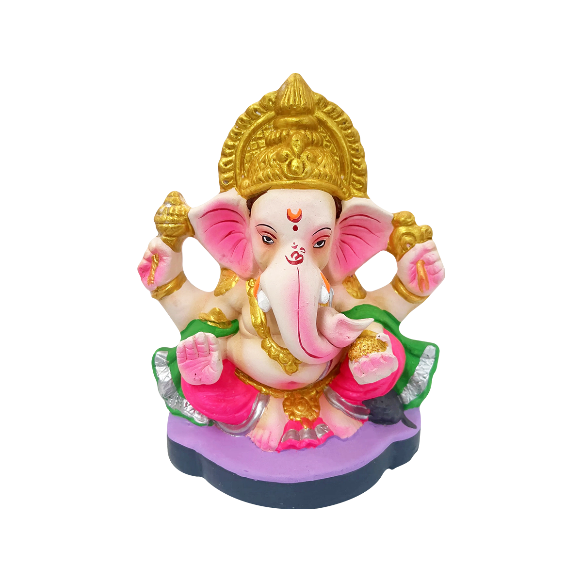 Maira's Kitchen - Ganesh Ji Idol 8" G0UNT2-8 Eco Friendly Ganapathi Bappa | 1 Each